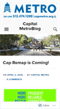 Mobile Screenshot of capmetroblog.com